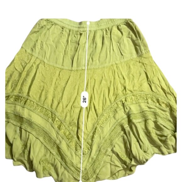 Green Women's Skirt - Picture 5 of 6